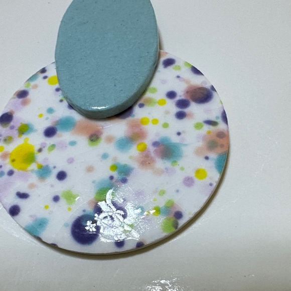 Multicolor Dangle Earrings - Picture 5 of 7